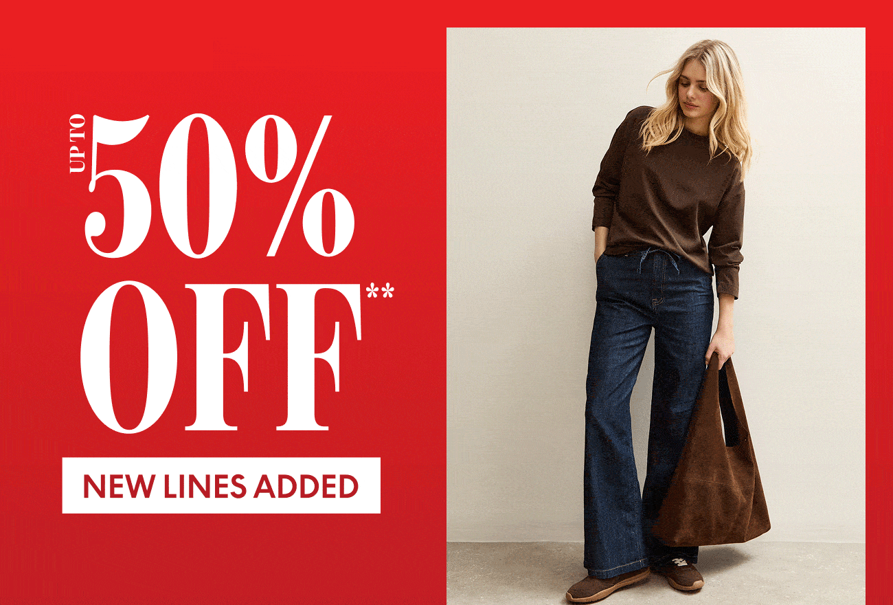 Up to 50% off