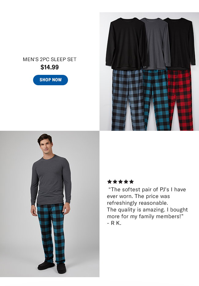 Mens 2PC Sleep Set
