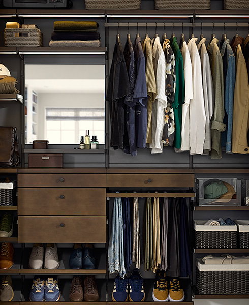 Elfa Decor+ Closet