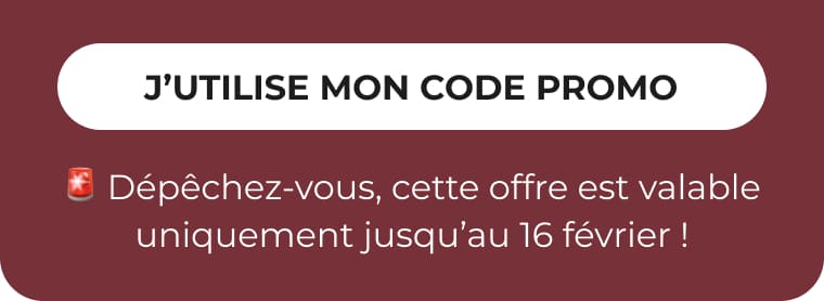 J’UTILISE MON CODE PROMO