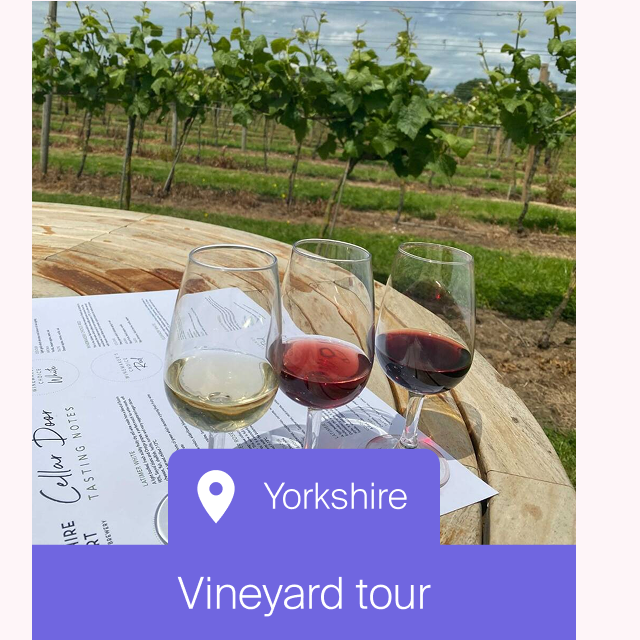 Vineyard Tour And Three Course Evening Meal For Two
