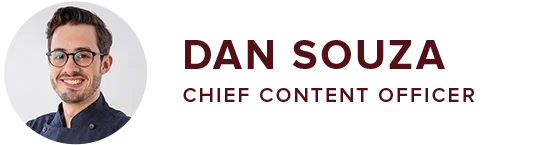 Dan Souza. Chief Content Officer.