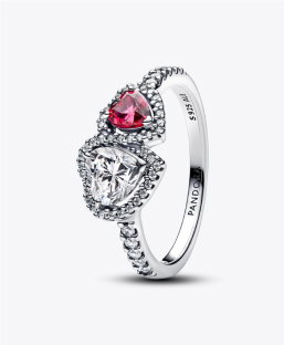 Halo Hearts Ring