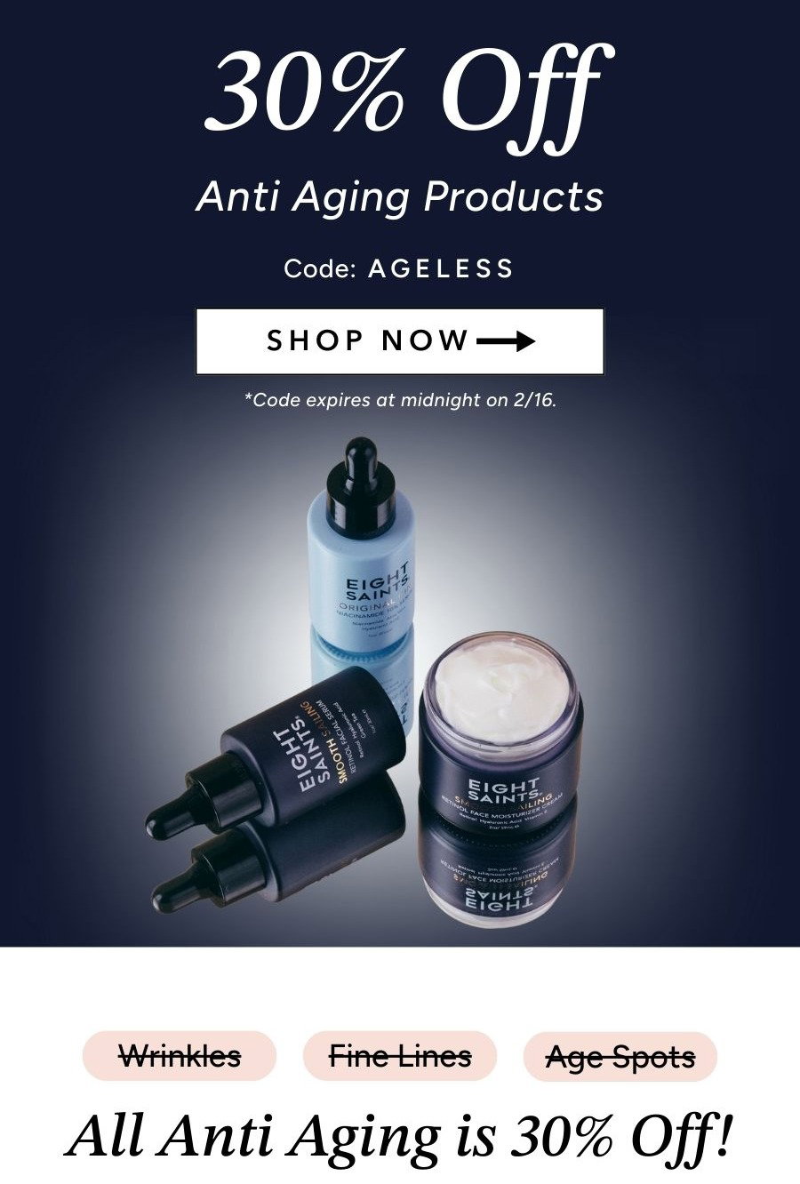 30% Off Anti Aging
