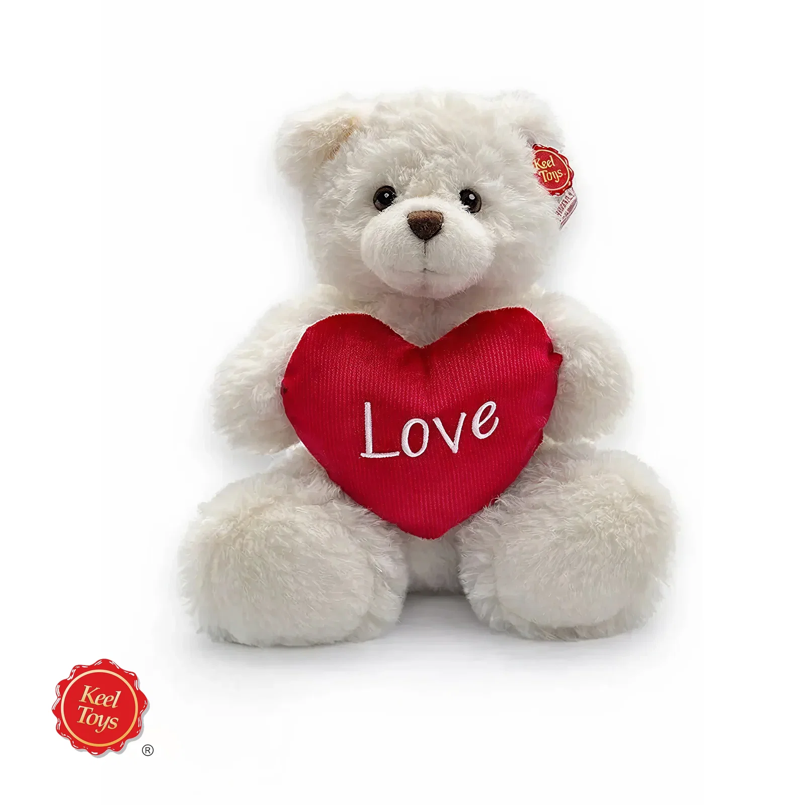 Image of Cream Harry Bear with Heart