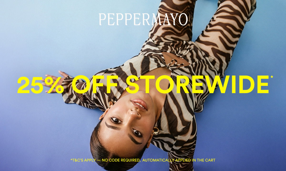 SHOP 25% OFF