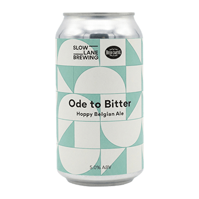 Slow Lane Ode To Bitter Hoppy Belgian Ale 375ml Can - Single