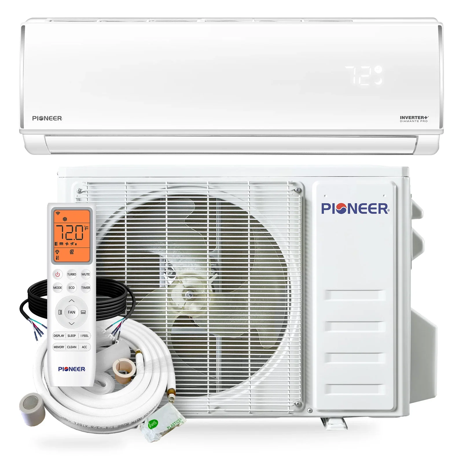 Image of Pioneer® Diamante Pro™ 36,000 BTU 19 SEER2 230V