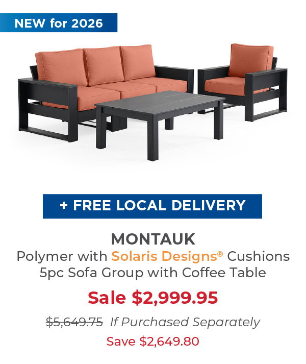 Montauk 5 PC Seating Group 