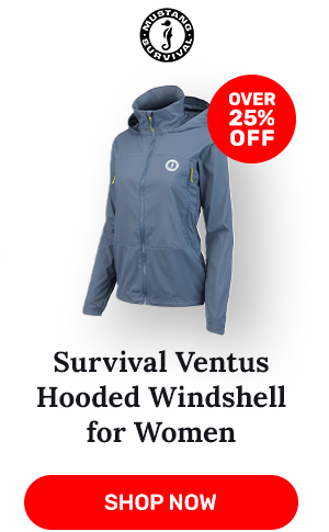 Mustang Survival Ventus Hooded Windshell for Women