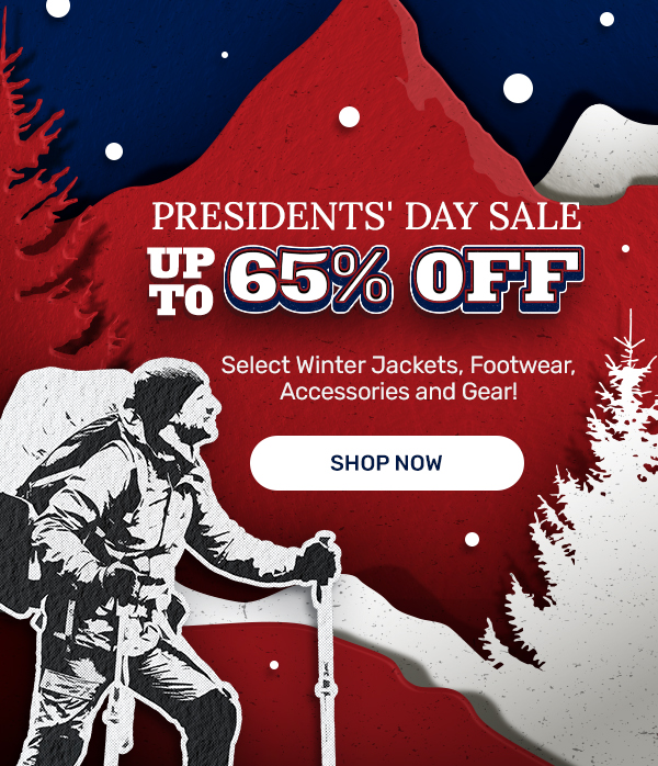 Presidents' Day Sale | Up to 65% OFF | Shop Now