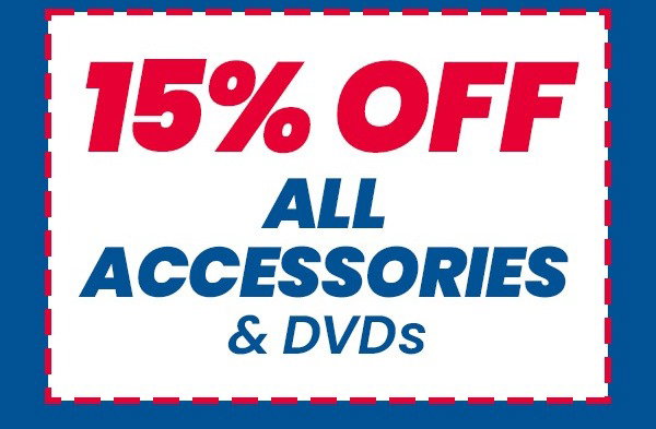 15% Off Accessories - This Weekend Only