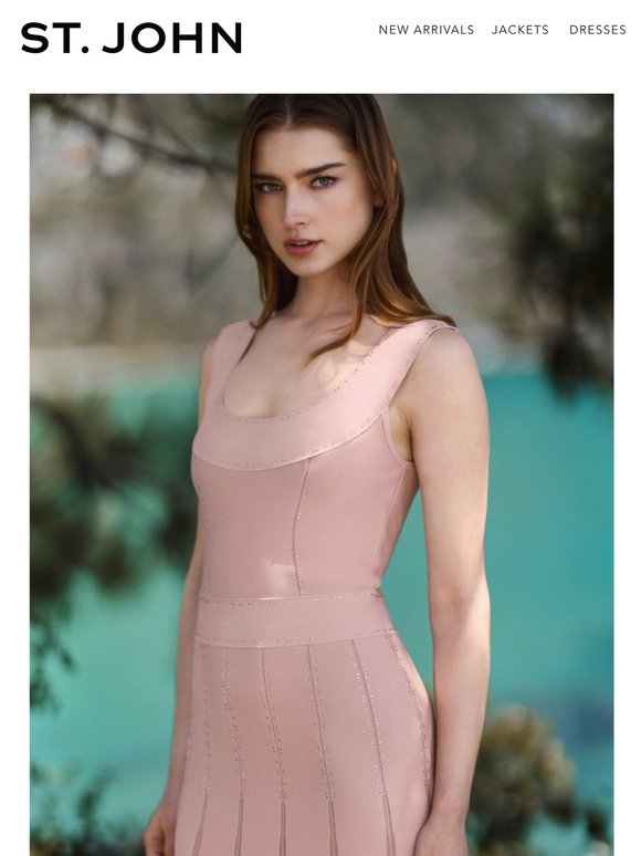 sachin and babi light blue dress Shop Designer Gowns & Formal Dresses – St. John Knits main image 0