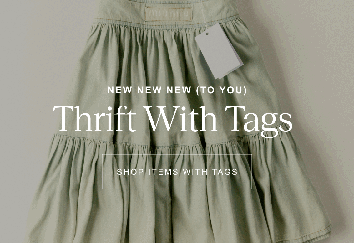 New new new (to you) | Thrift with tags | Shop items with tags