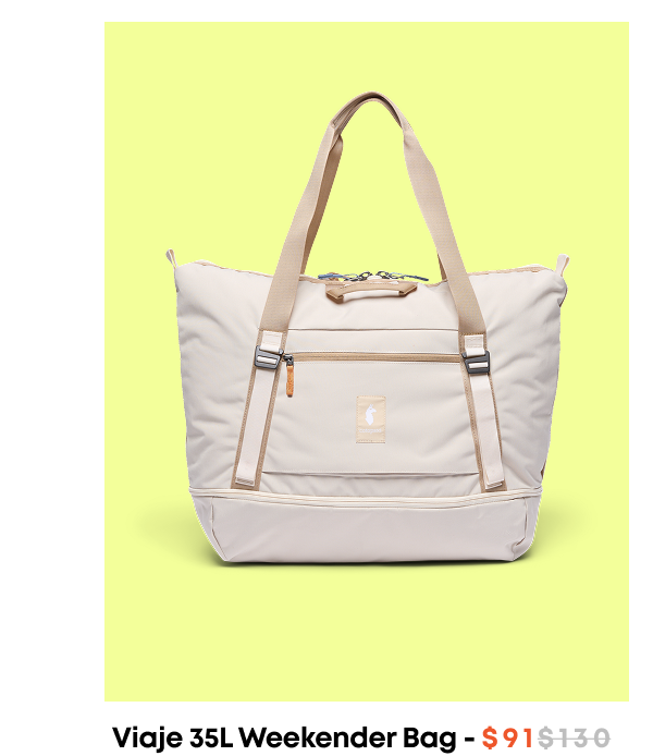 Viaje 35L Weekend Bag