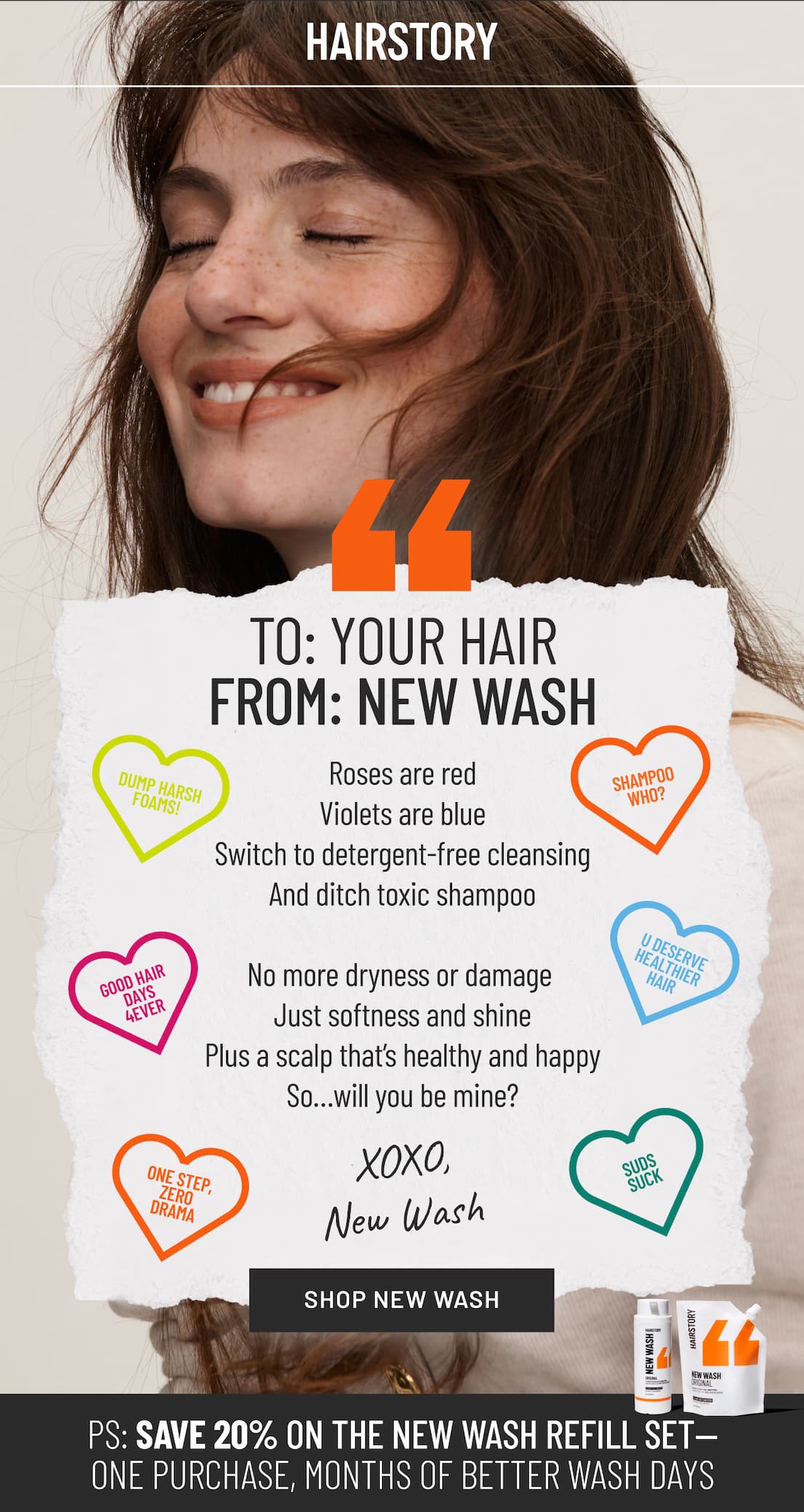 Shop New Wash - One purchase, months of better wash days.