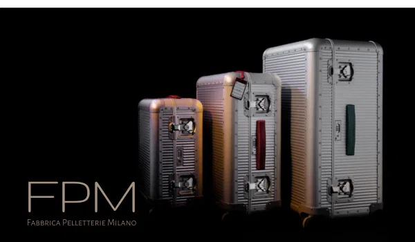 Luxury Luggage from FPM Milano