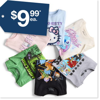 Kids' Licensed Tees