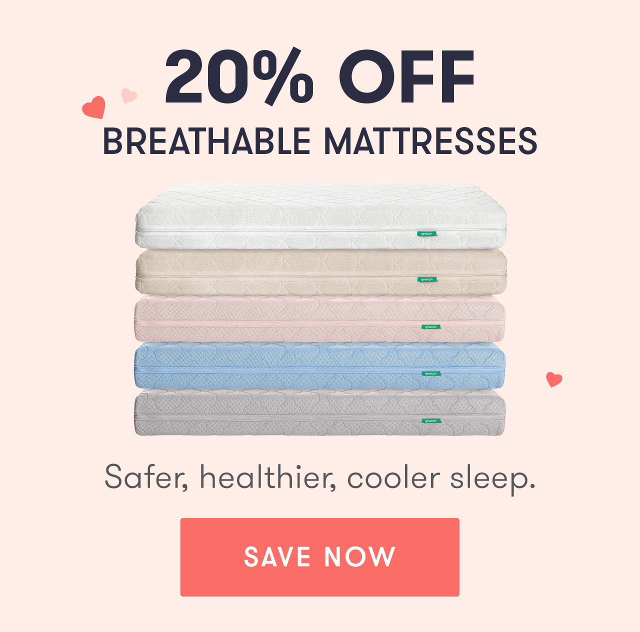 20% OFF BREATHABLE MATTRESS