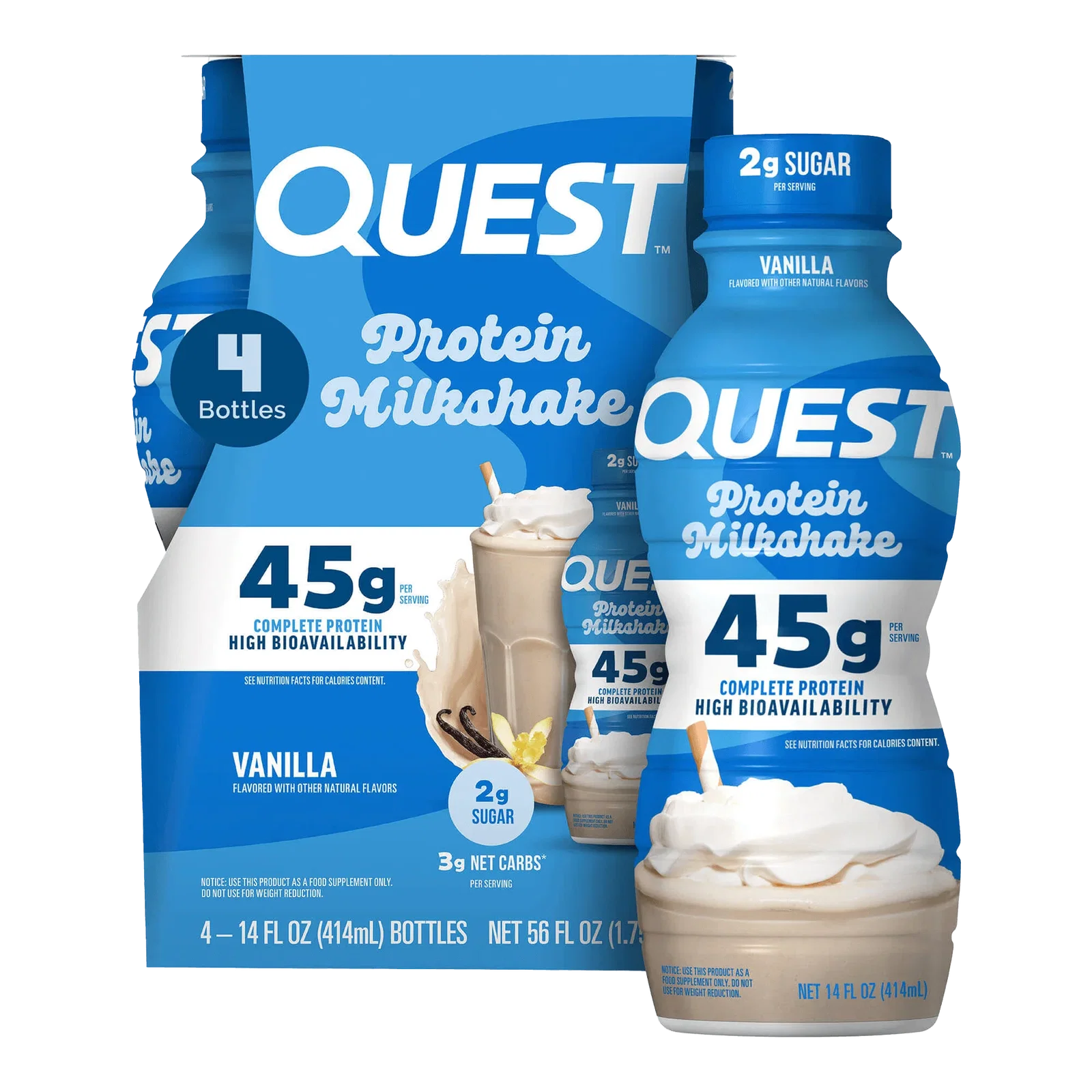 Image of Vanilla 45g Protein Milkshake