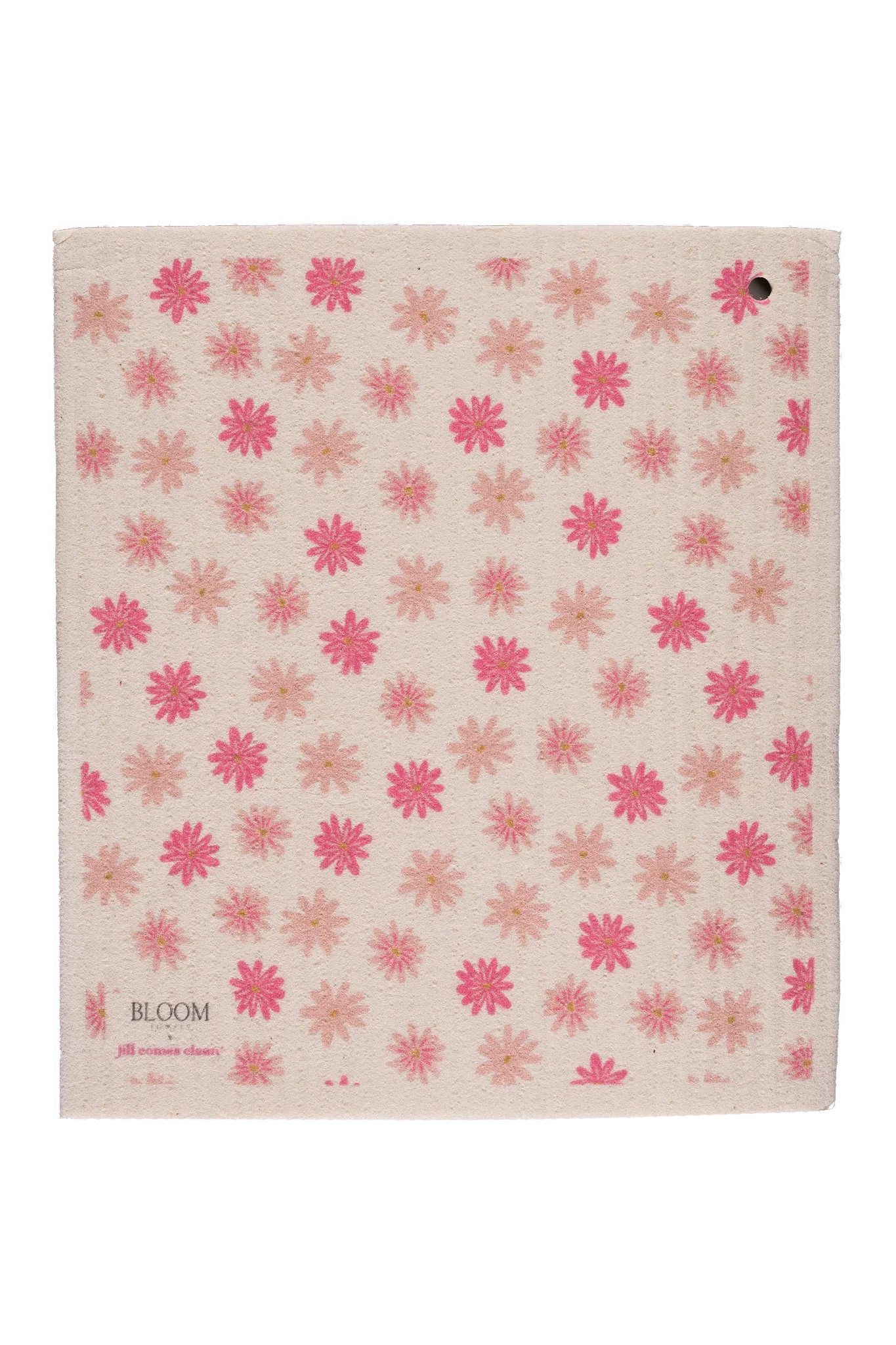 Image of Tickled Pink Swedish Dishcloth