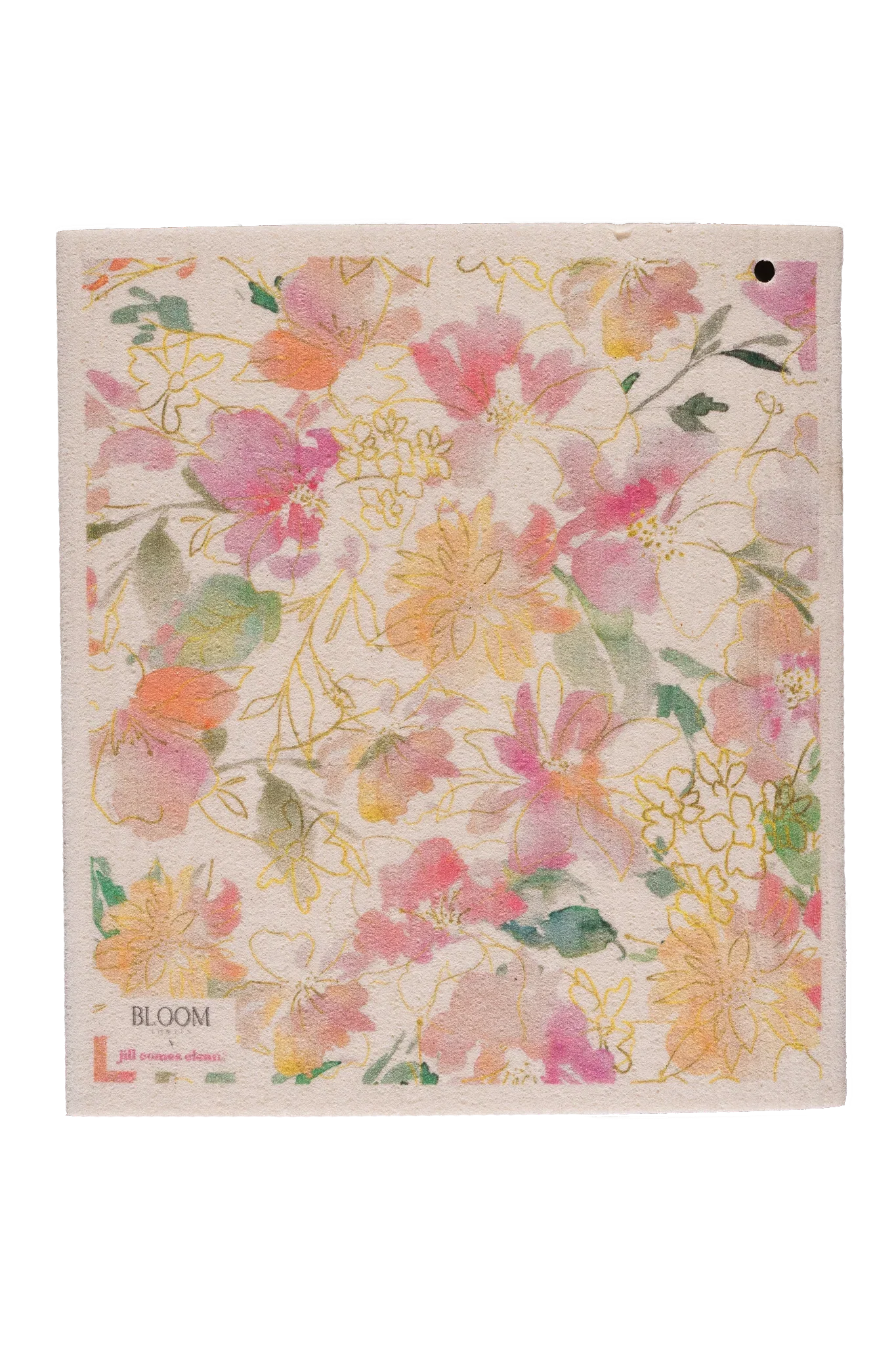 Image of Pretty in Pink Swedish Dishcloth