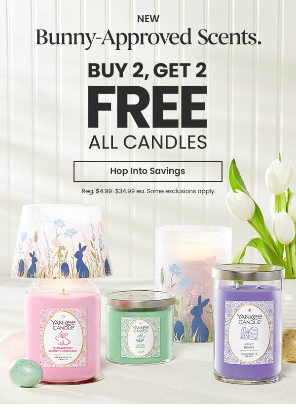 Buy 2, Get 2 Free All Candles