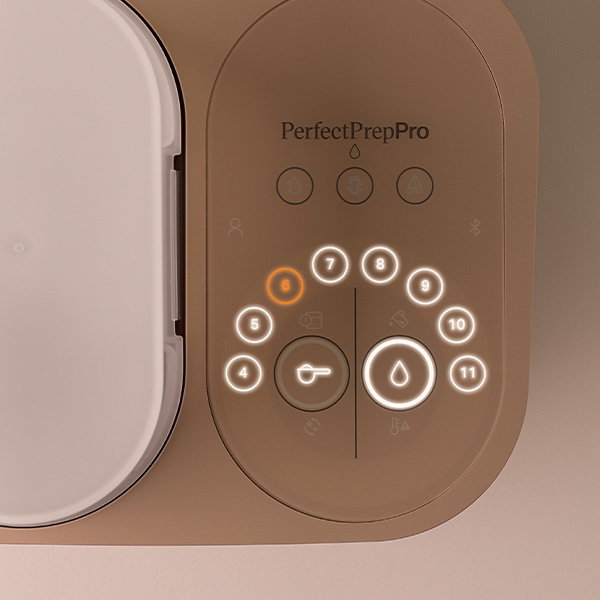 Image of Nutmeg Perfect Prep® Pro from above