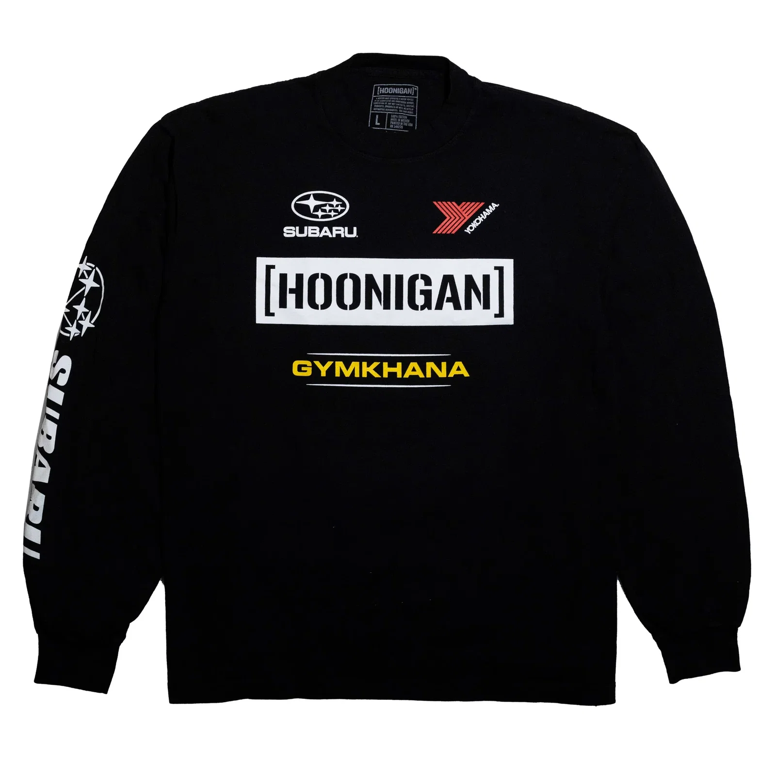 Image of Hoonigan GYMKHANA AUSSIE SHRED ROLLCALL Long Sleeve T-Shirt