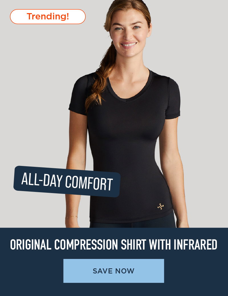 ORIGINAL COMPRESSION SHIRT WITH INFRARED SAVE NOW