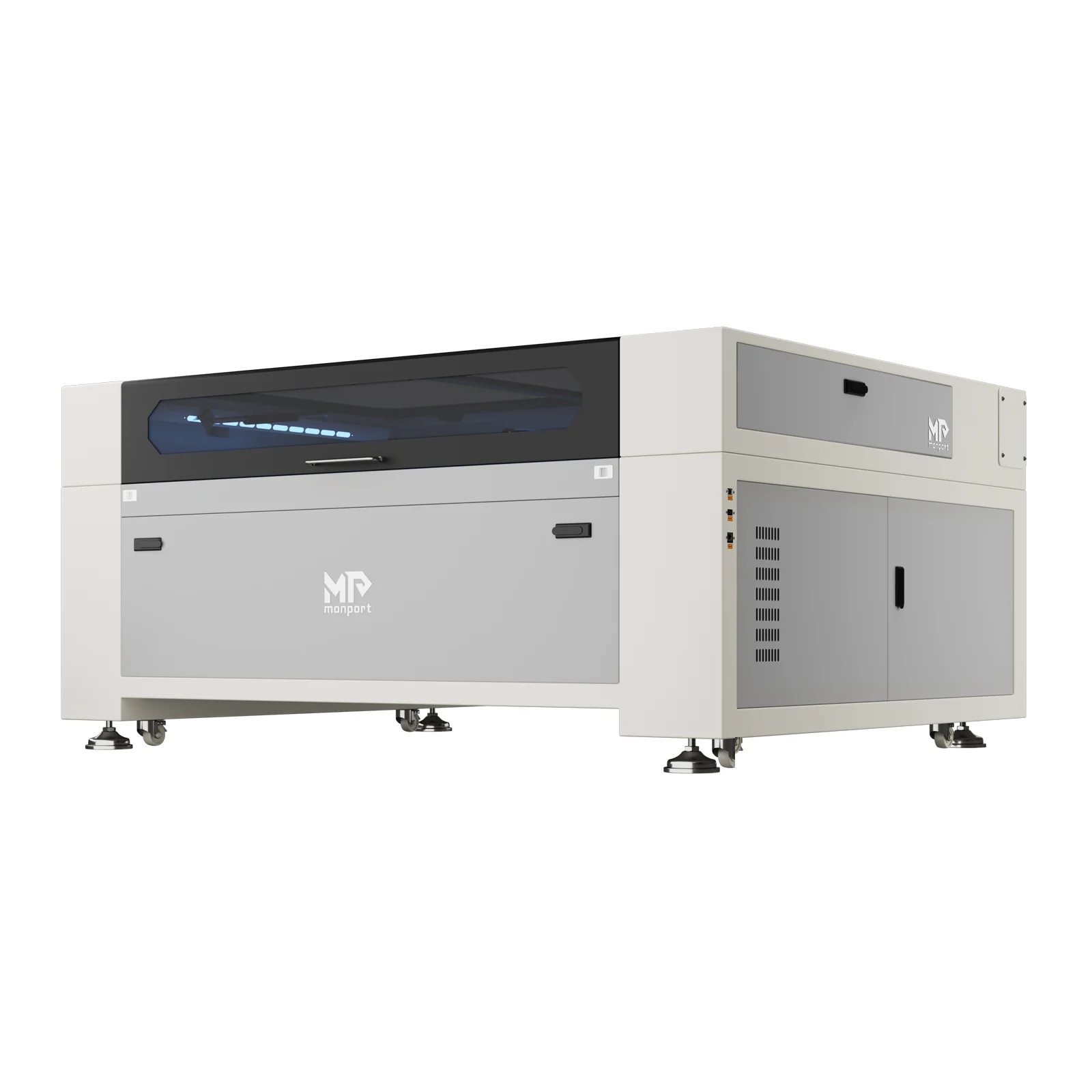 Image of Monport Effi16S Upgraded 150W CO2 Laser Engraver & Cutter with Autofocus and Built-in Water Chiller