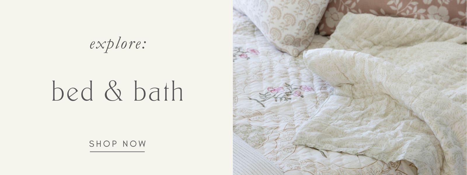 explore: bed & bath