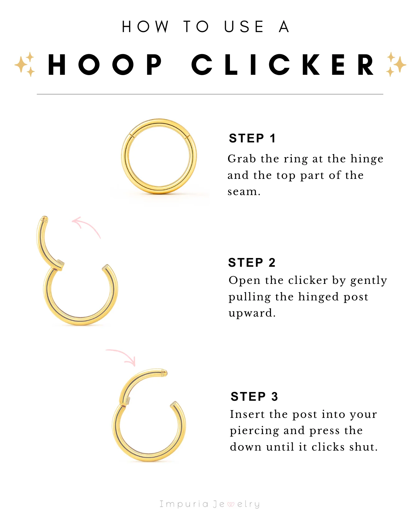 How to use a hoop clicker