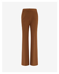 Shop Editor Studio Stretch Twill High Waisted Flare Trouser