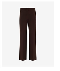 Shop Editor Studio Stretch Twill High Waisted Flare Trouser
