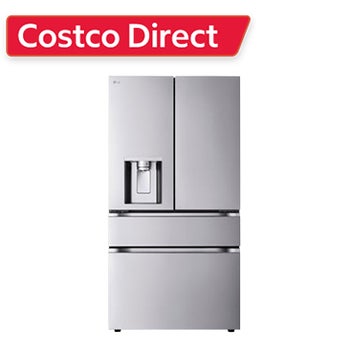 LG 29 cu. ft. Smart Standard-Depth MAX 4-Door French Door Refrigerator with Full-Convert Drawer