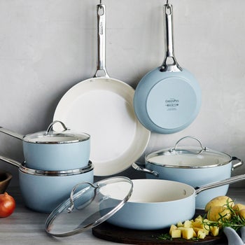 Assorted GreenPan Cookware and Electrics