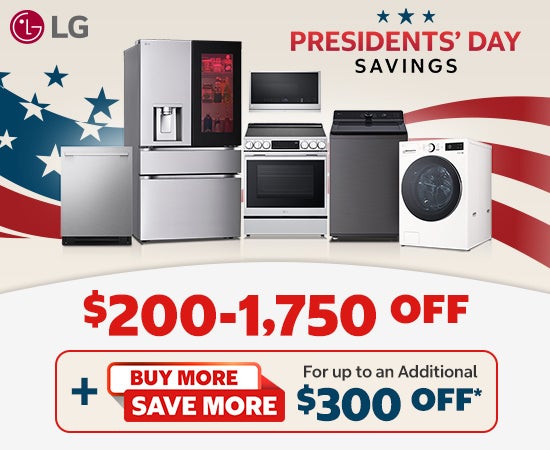 Shop Select LG Appliances