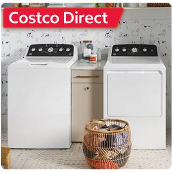 Select GE Top Load, Front Load, Unitized and All-in-One Laundry Appliances
