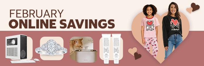 February Online Savings