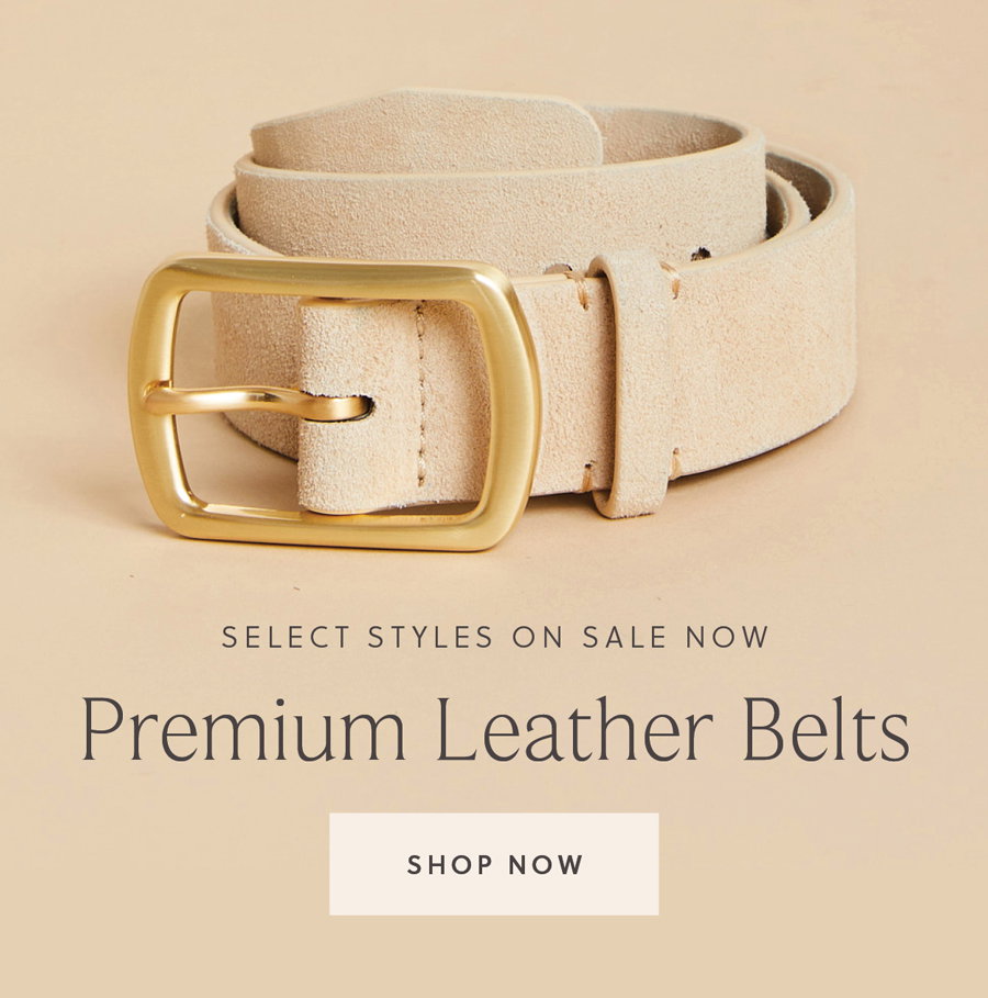 Leather Belts on Sale