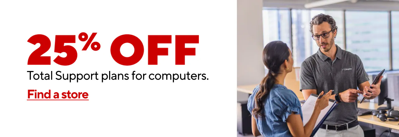 25% off computer total support