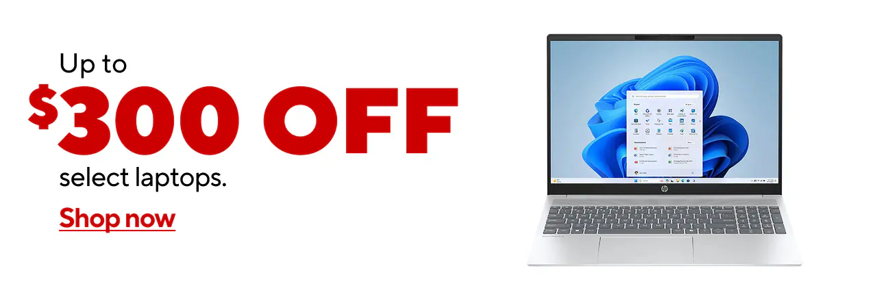 Save up to $300 on select Windows Laptops