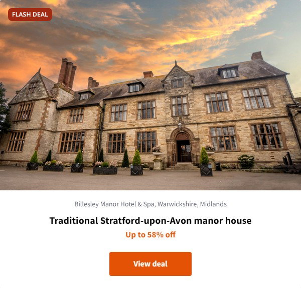 Traditional Stratford-upon-Avon manor house