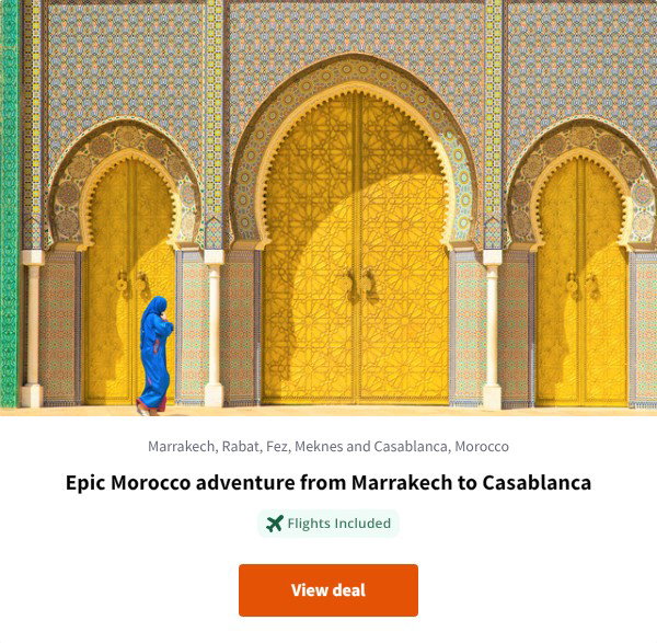 Epic Morocco adventure from Marrakech to Casablanca