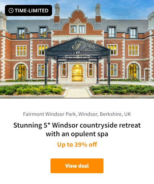 Stunning 5* Windsor countryside retreat with an opulent spa