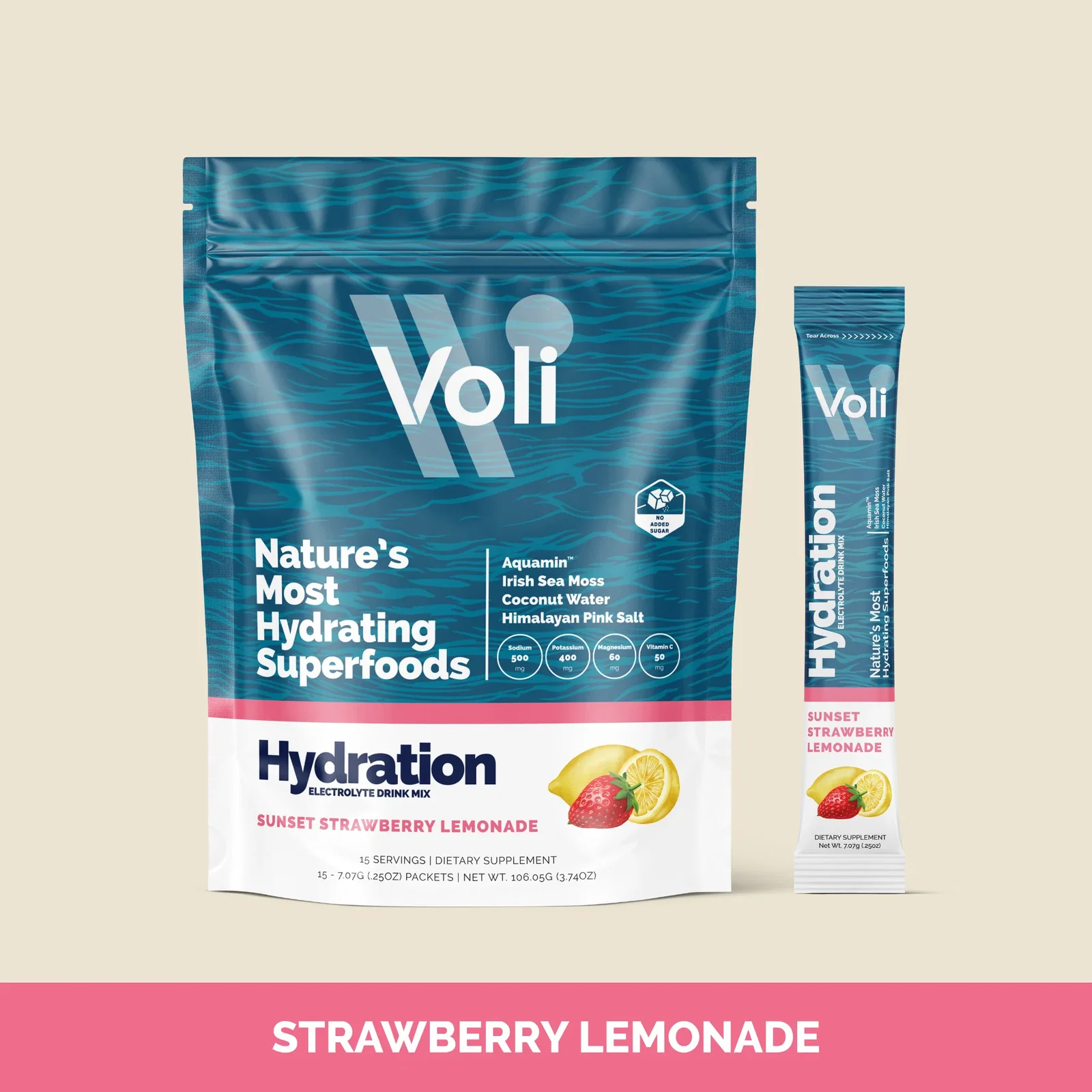 Image of Sunset Strawberry Lemonade