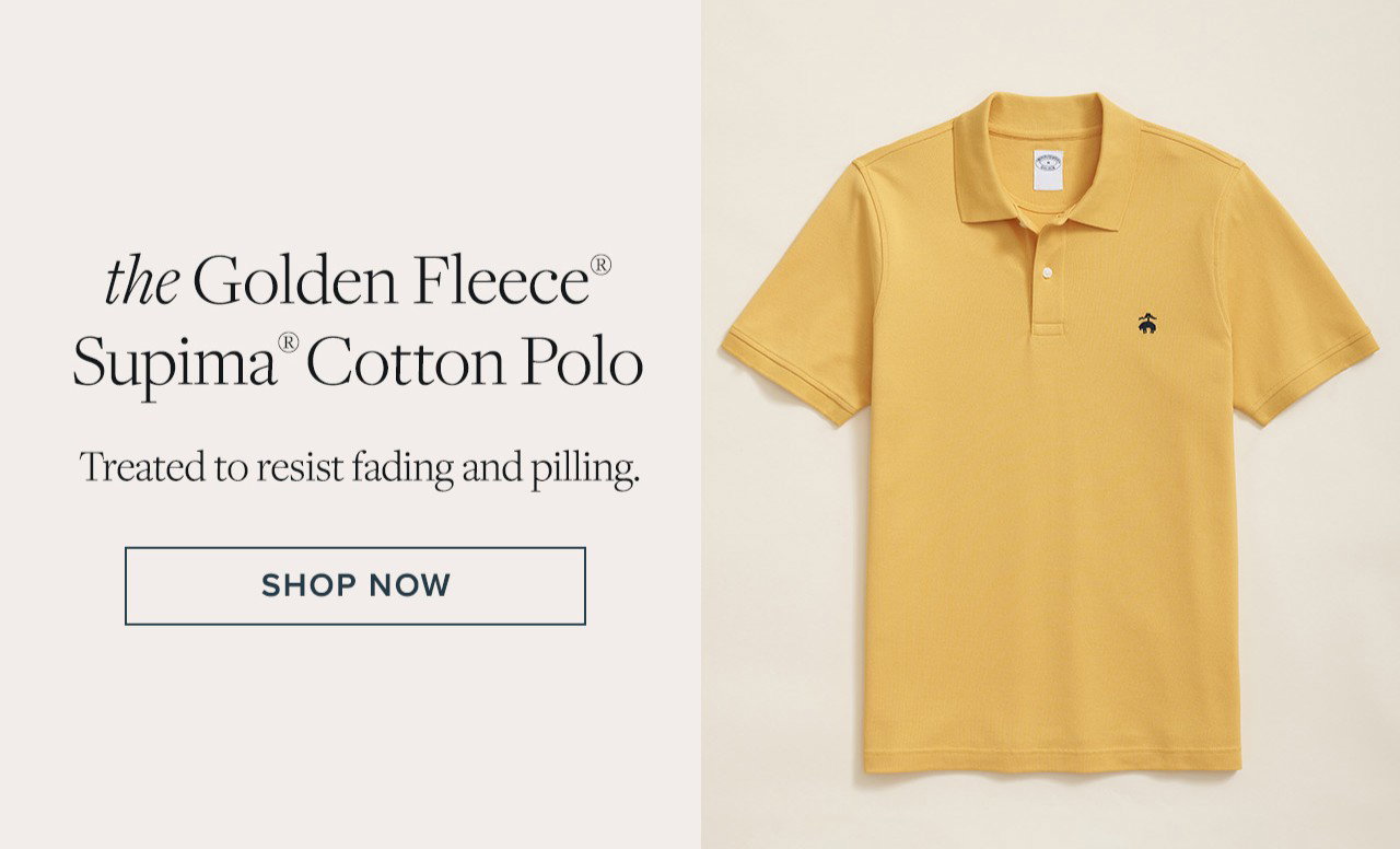 the Supima Cotton Polo Shop Now