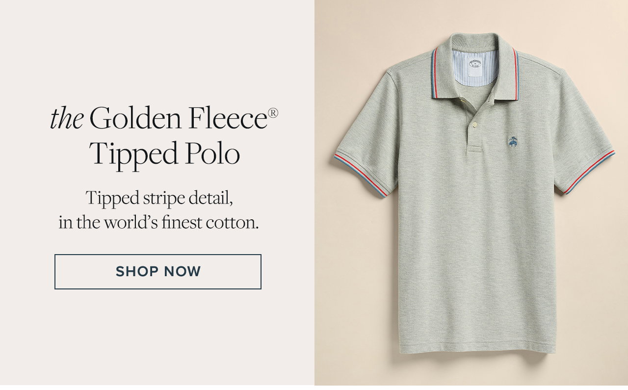 the Golden Fleece Tipped Polo Shop Now
