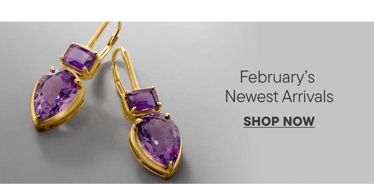 February's Newest Arrivals. Shop Now